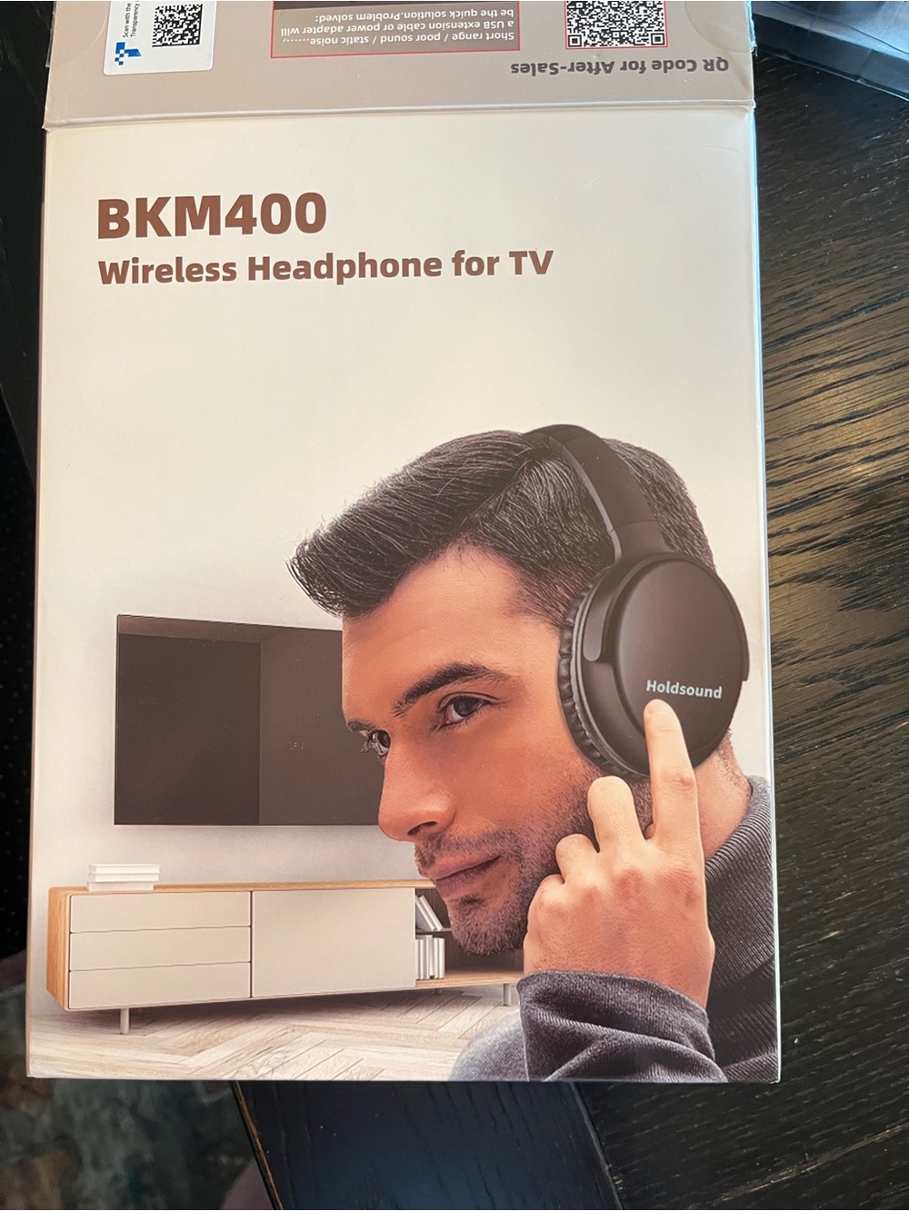 BKM400 Wireless Over-Ear Headphones — Black